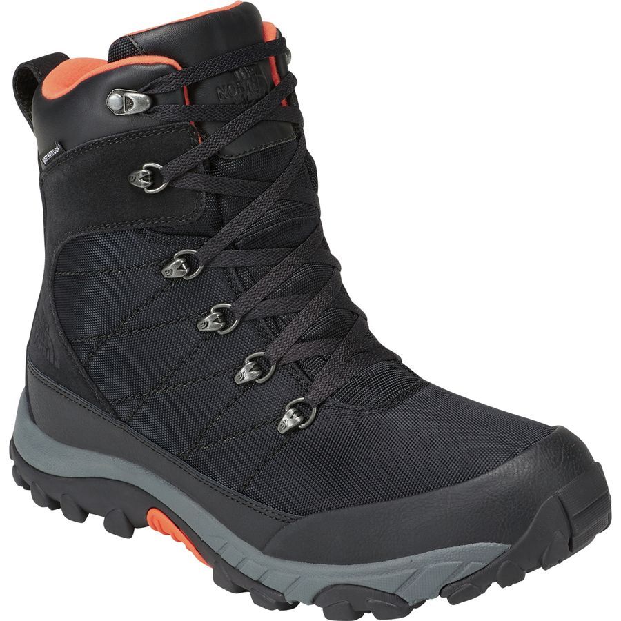 the north face chilkat nylon fleece lined boot
