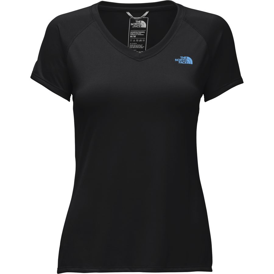 The North Face Reaxion Amp V-Neck T-Shirt - Women's | Backcountry.com