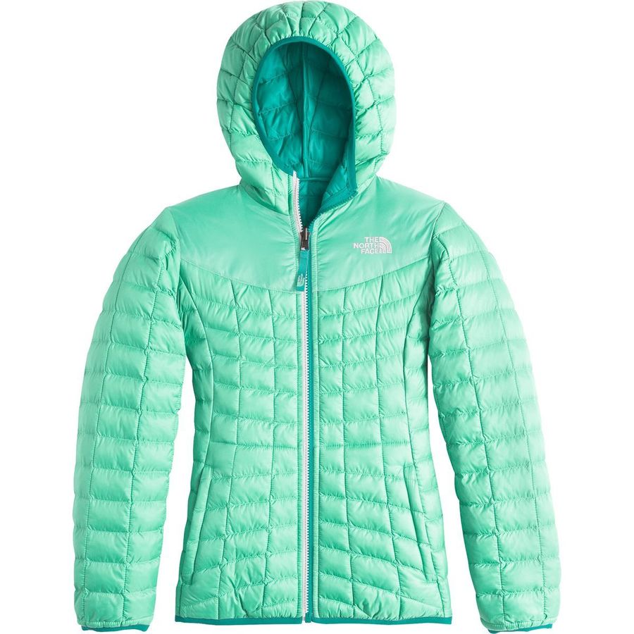 The North Face Reversible Thermoball Hooded Jacket - Girls ...