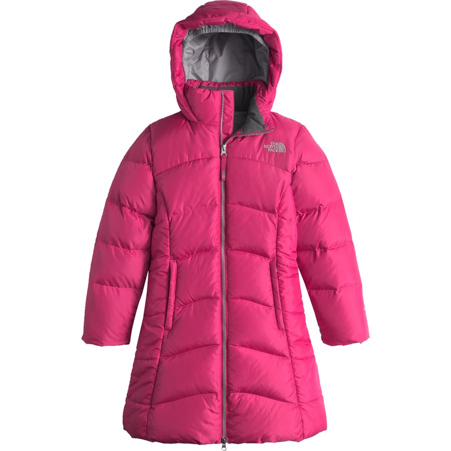 north face down jacket girl