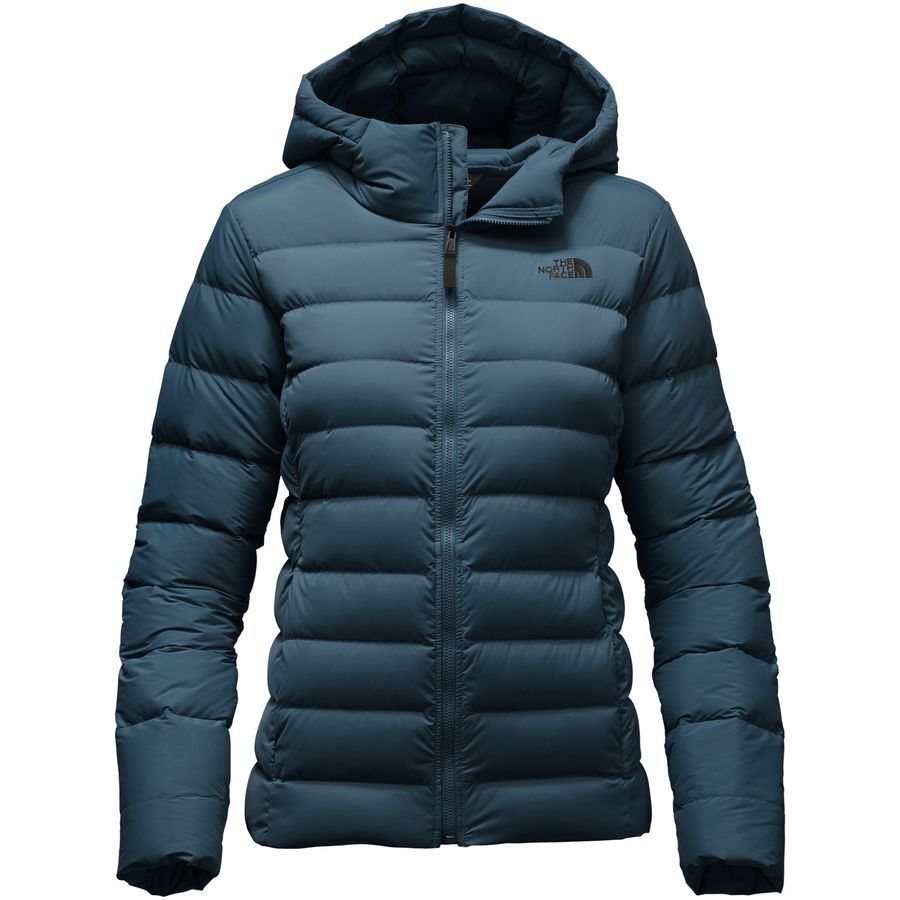 The North Face Stretch Down Hooded Jacket - Women's | Backcountry.com