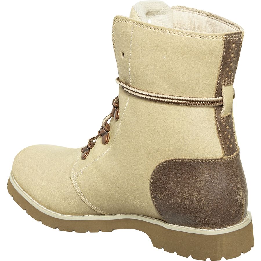 the north face women's ballard lace ii coated canvas boot