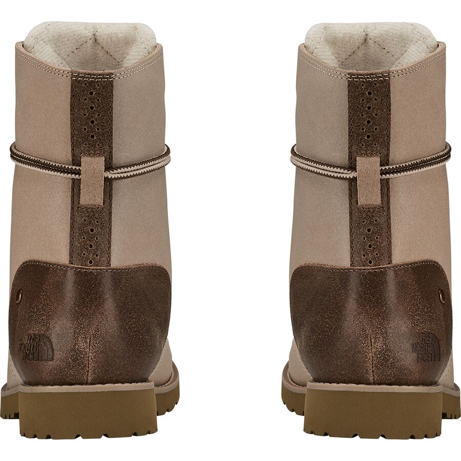 the north face women's ballard lace ii coated canvas boot