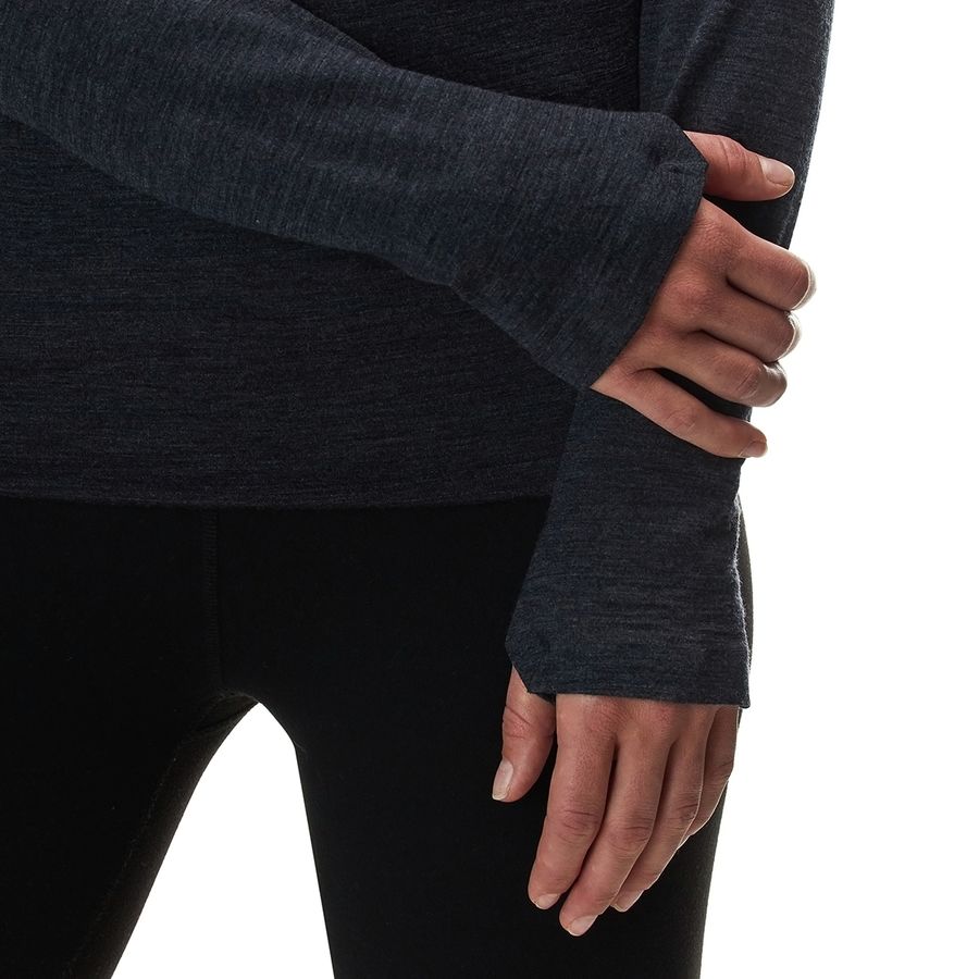 The North Face Wool Baselayer Zip Neck Top - Women's | Backcountry.com