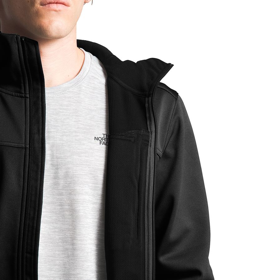 the north face apex canyonwall hybrid hooded jacket