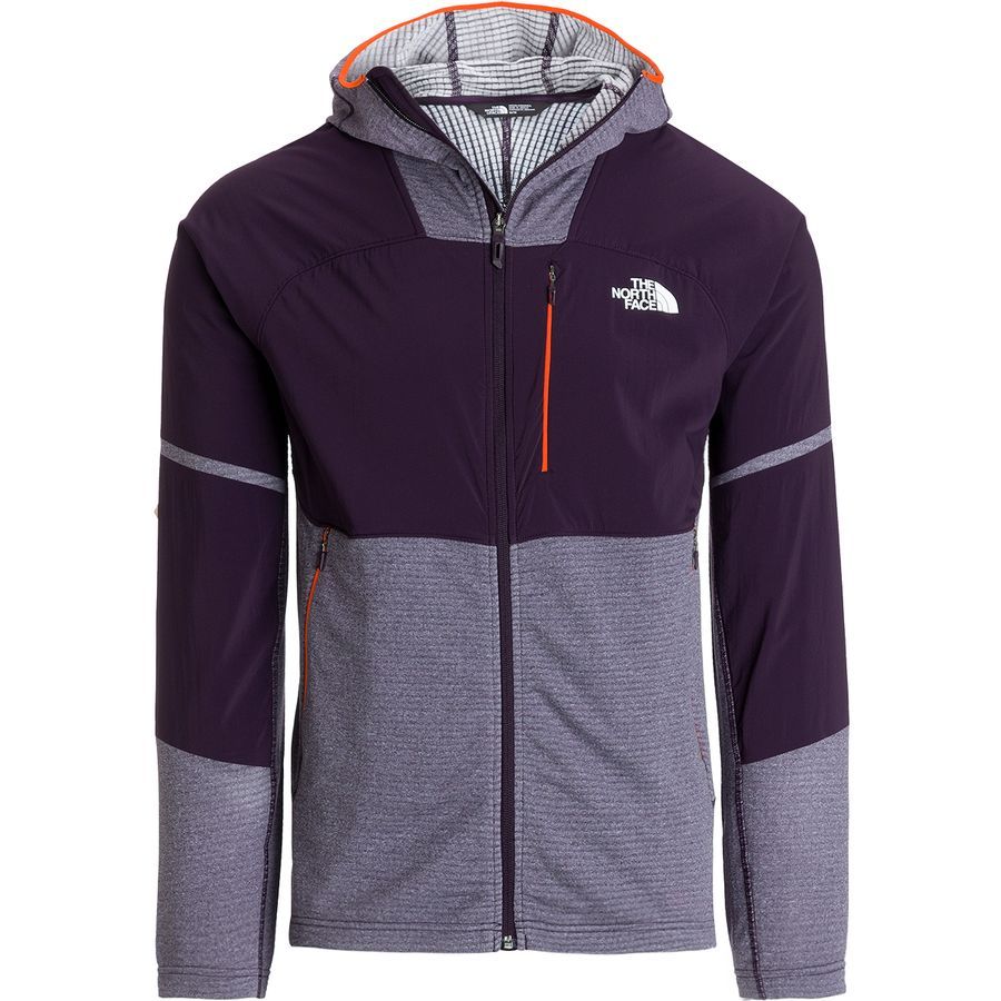 The North Face Progressor Power Grid Fleece Hoodie Men's Clothing