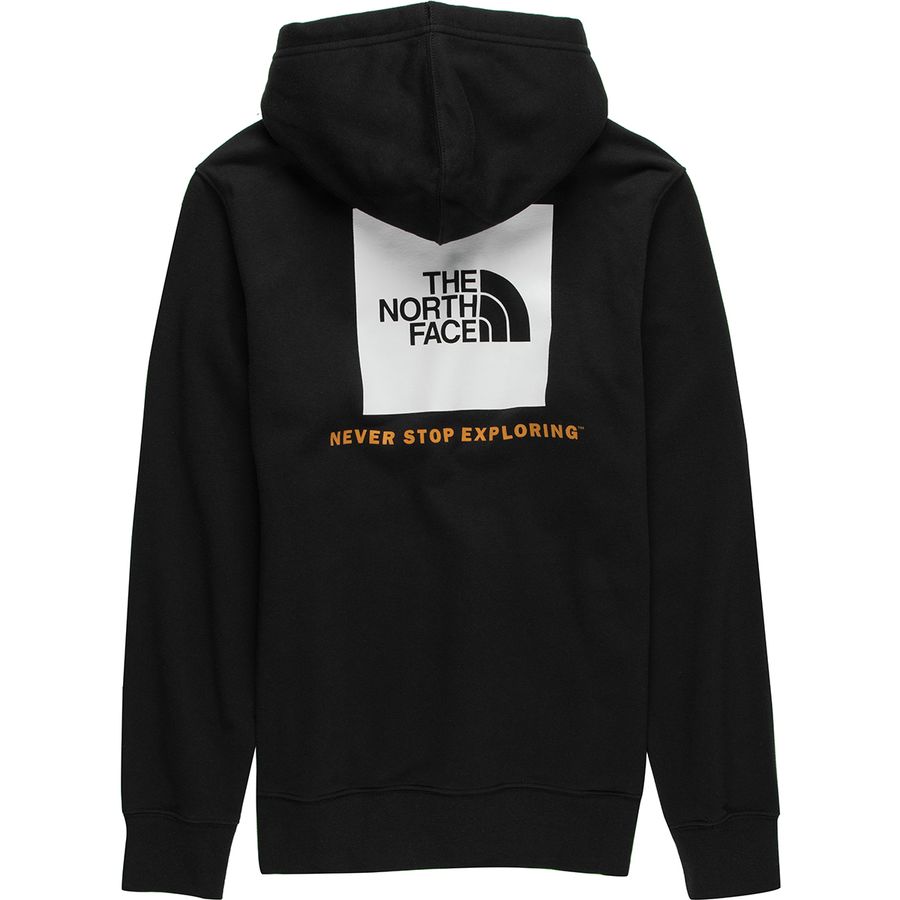 North face men's red box pullover hoodie Clearance