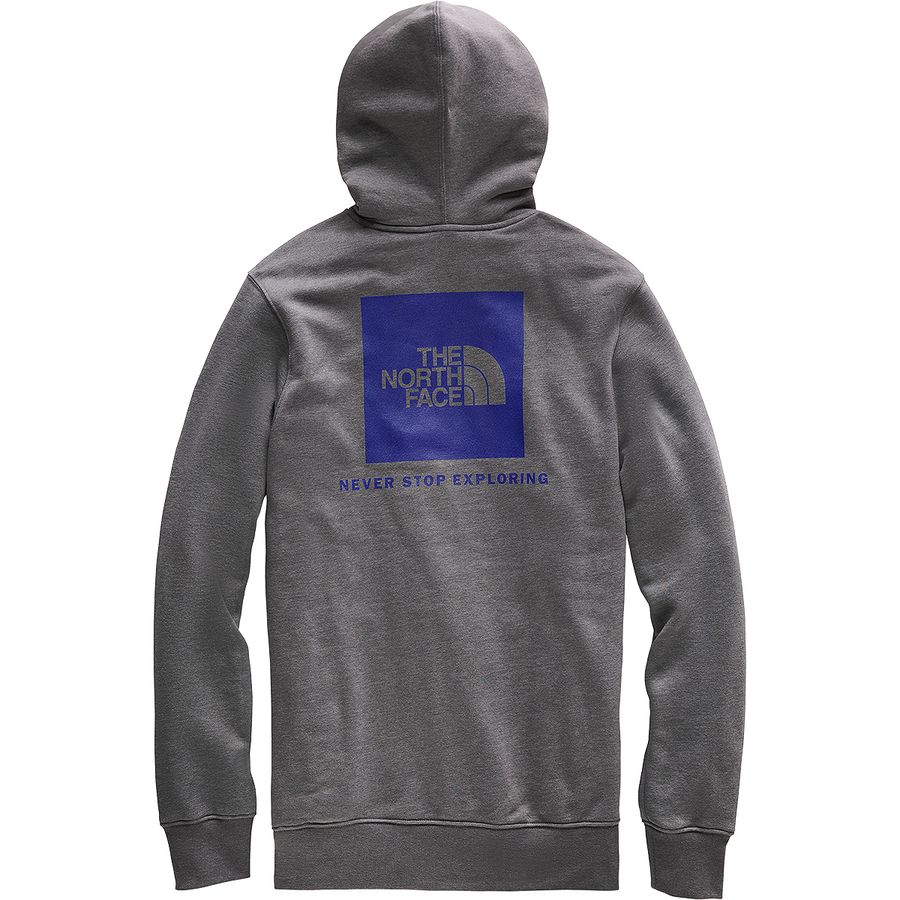 North face men's red box pullover hoodie Clearance
