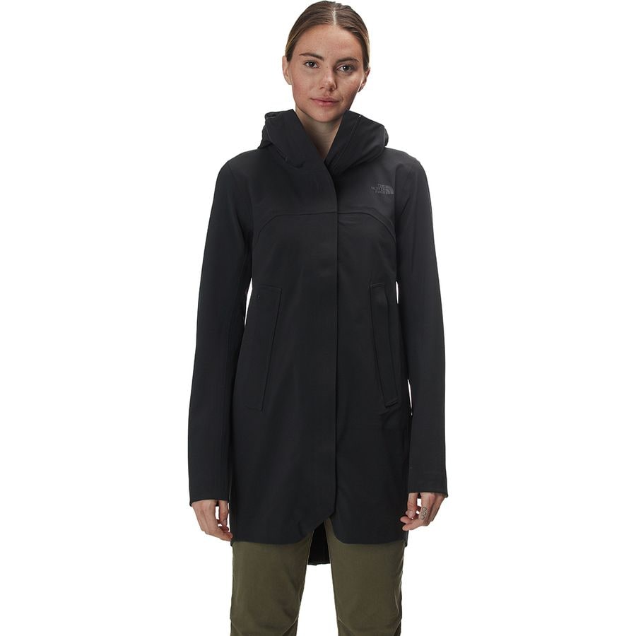 north face women's trench coat