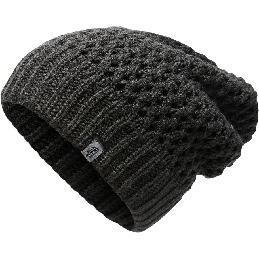 black north face beanie women's