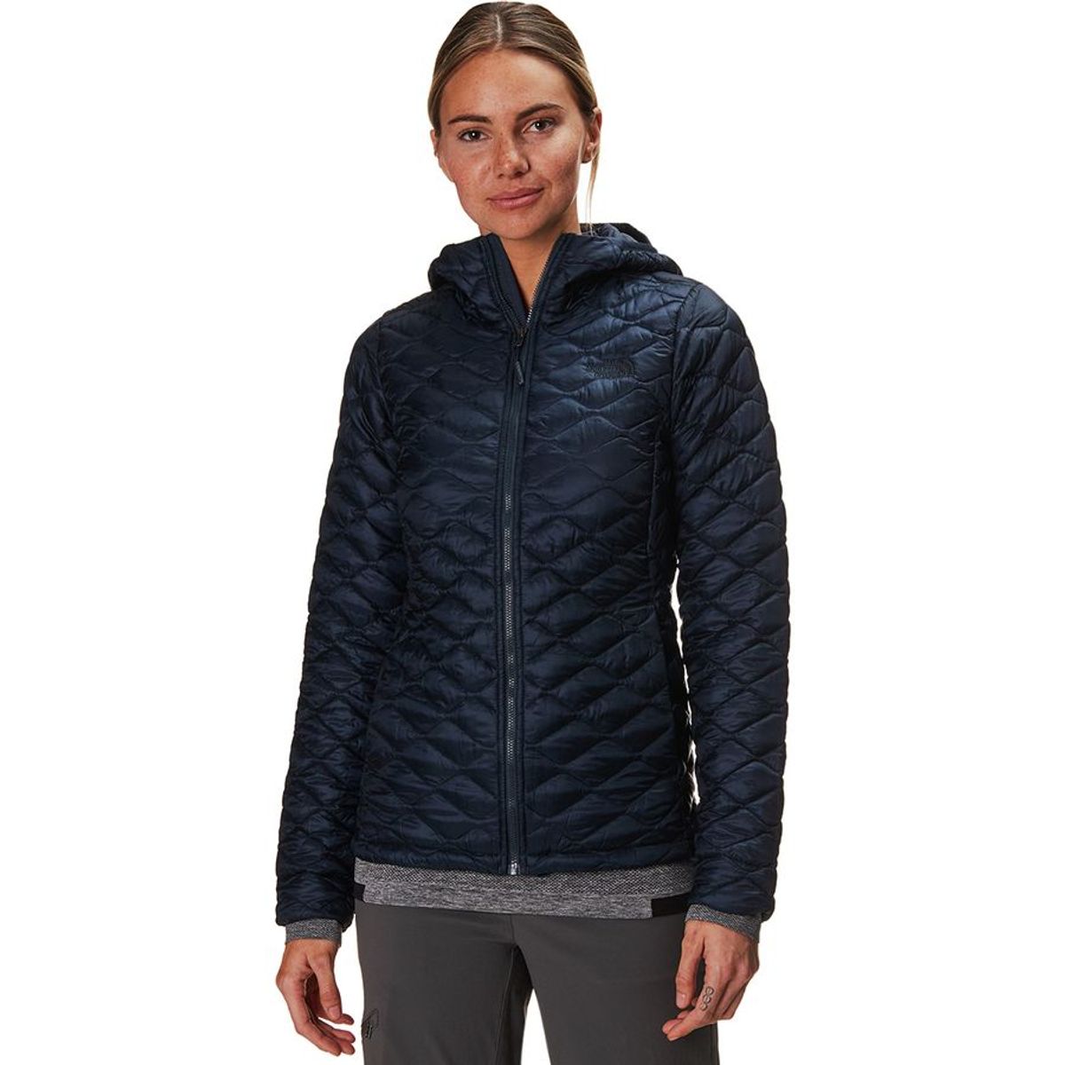 The North Face Thermoball Hooded Insulated Jacket - Women's ...