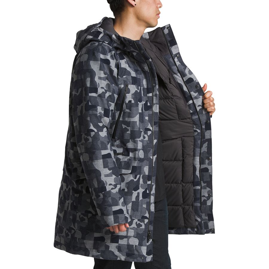 men's cryos cotton blend down parka