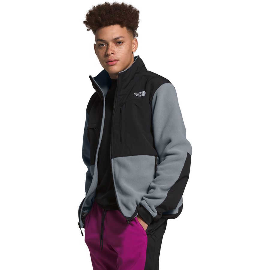 the north face denali 2 grey