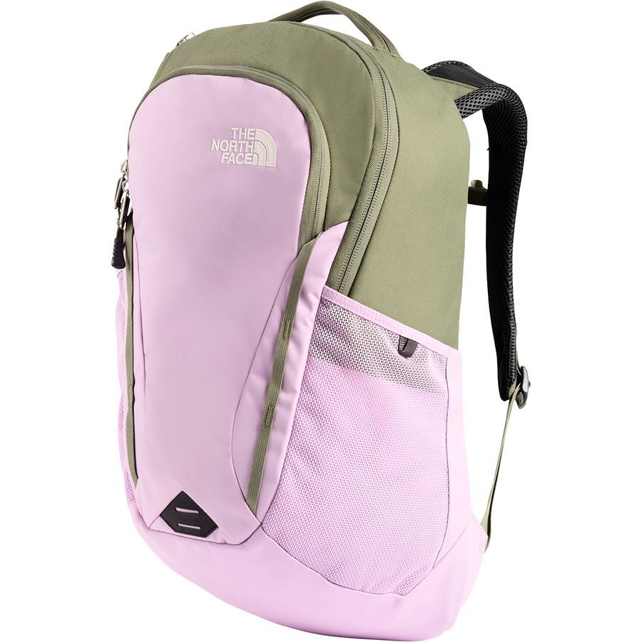 north face vault backpack in pink