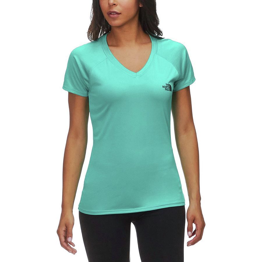 The North Face Reaxion V-Neck T-Shirt - Women's ...