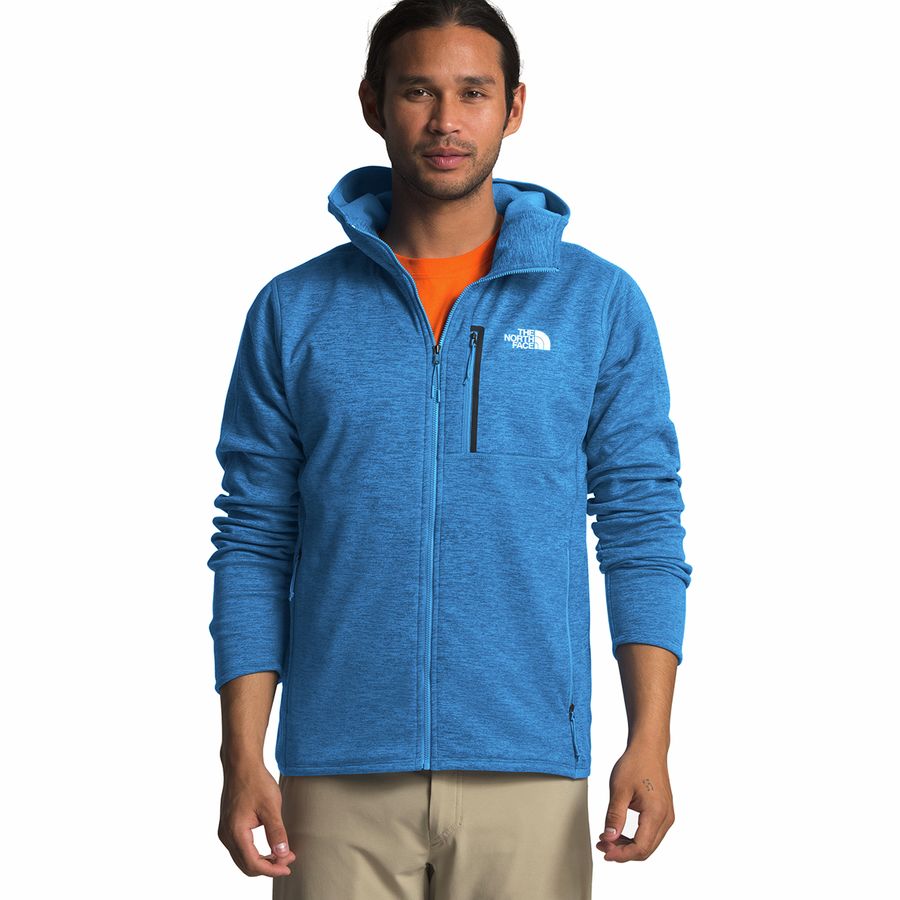 the north face canyonlands hooded fleece jacket