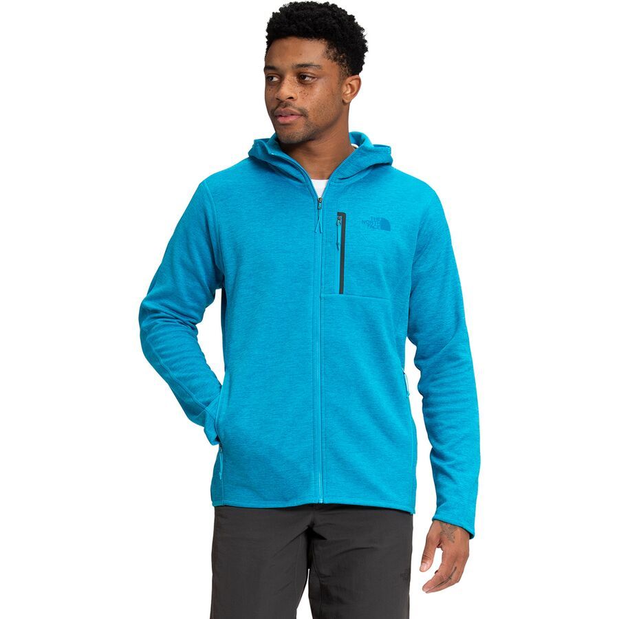 the north face canyonlands hooded fleece jacket