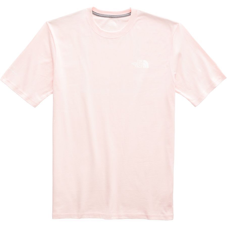 the north face t shirt pink