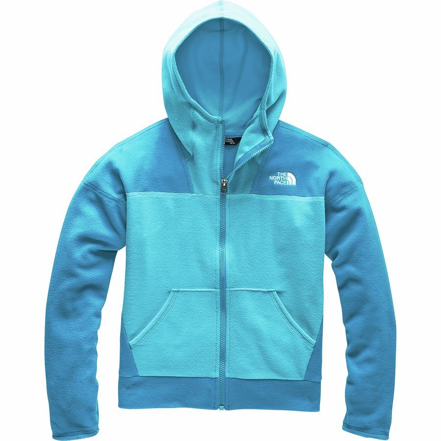 The North Face Glacier FullZip Hooded Fleece Jacket Girls
