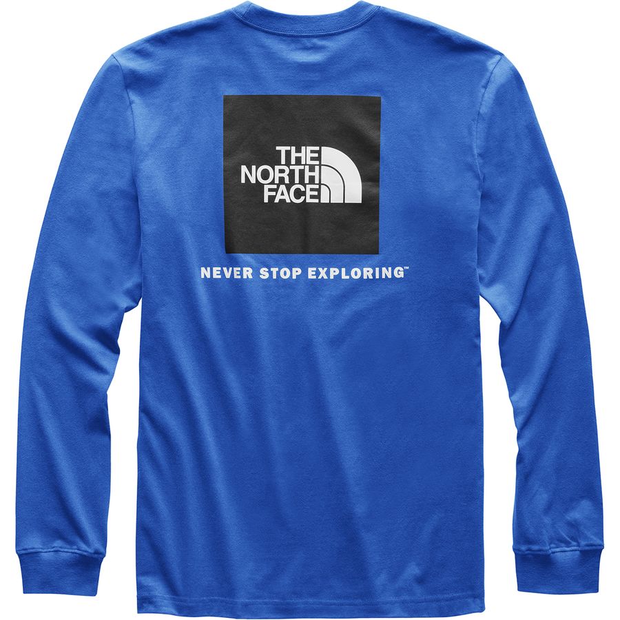 The North Face Red Box Long-Sleeve T-Shirt - Men's | Backcountry.com