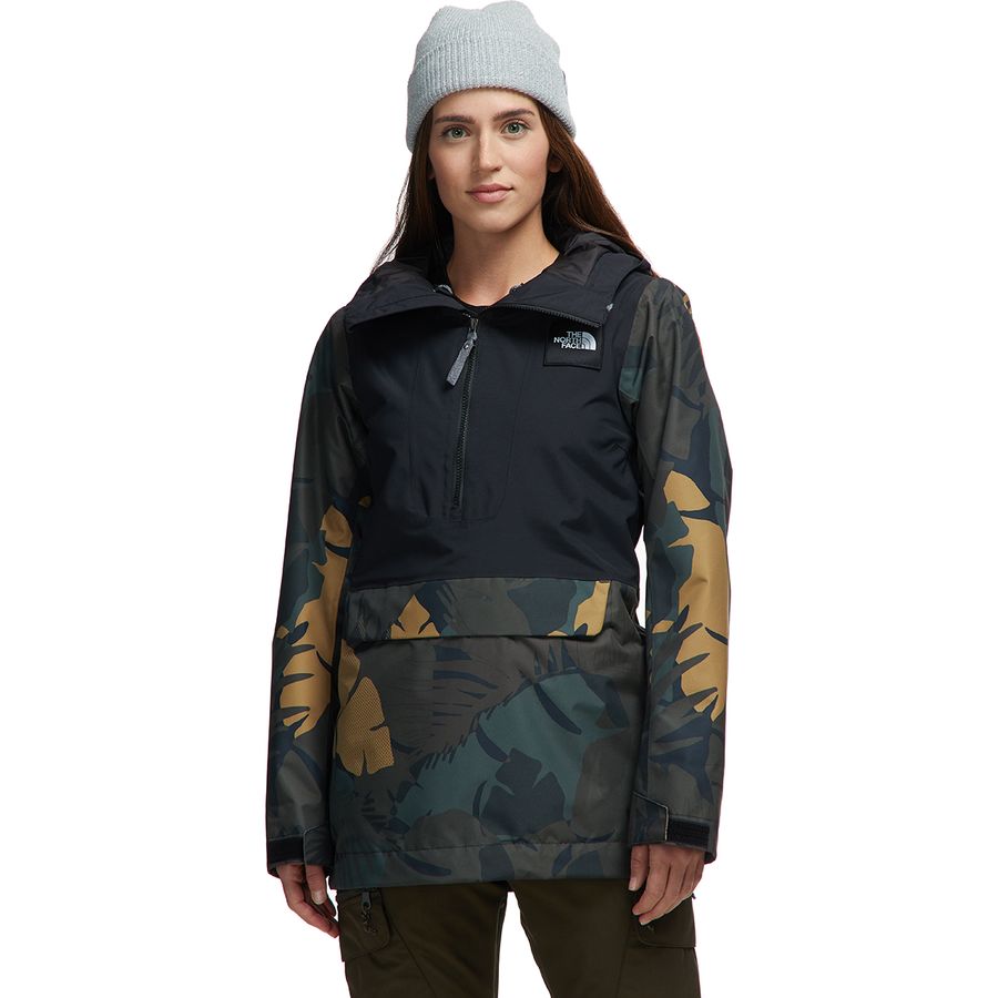 north face tanager anorak hooded jacket 