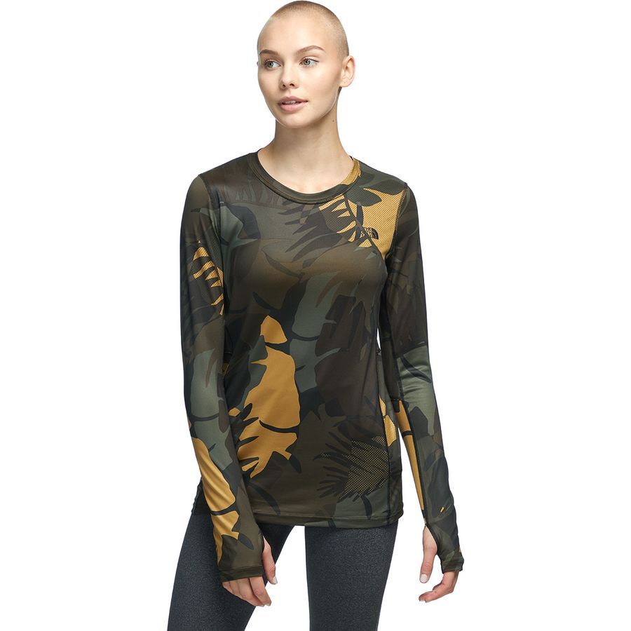 north face warm crew neck top