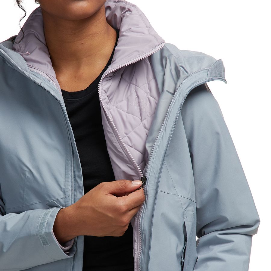 women's the north face hooded carto triclimate jacket