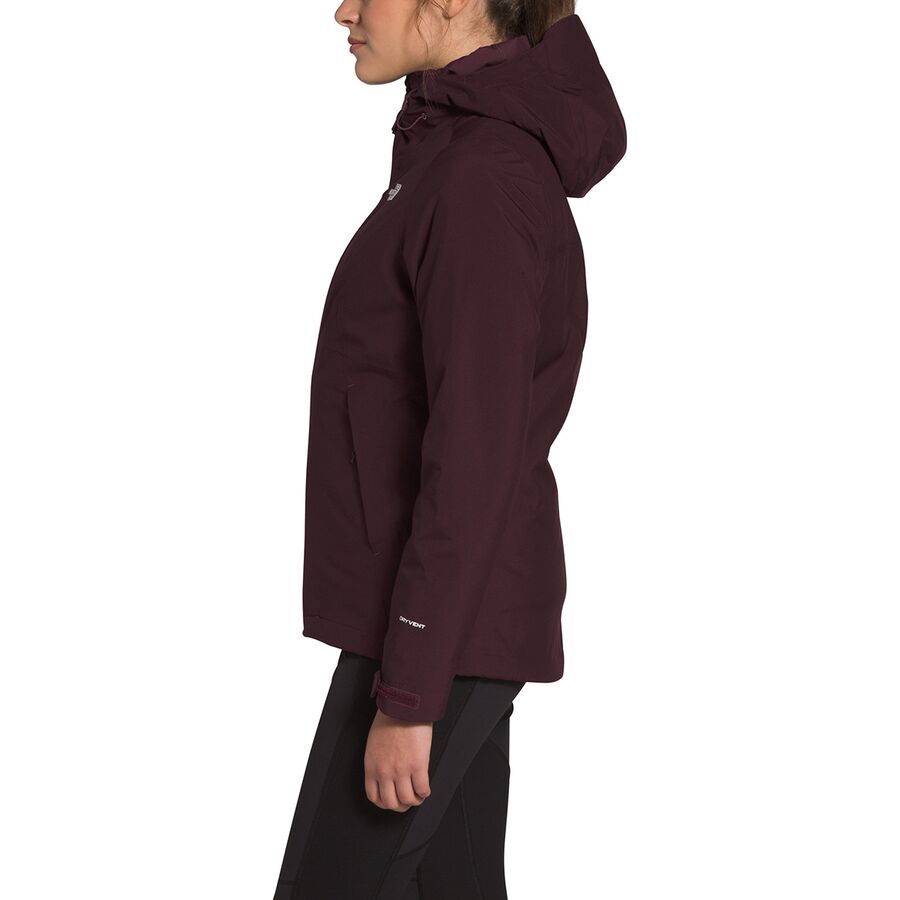 women's the north face hooded carto triclimate jacket