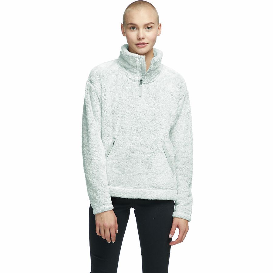 The North Face - Furry Fleece Pullover - Women's - Tin Grey