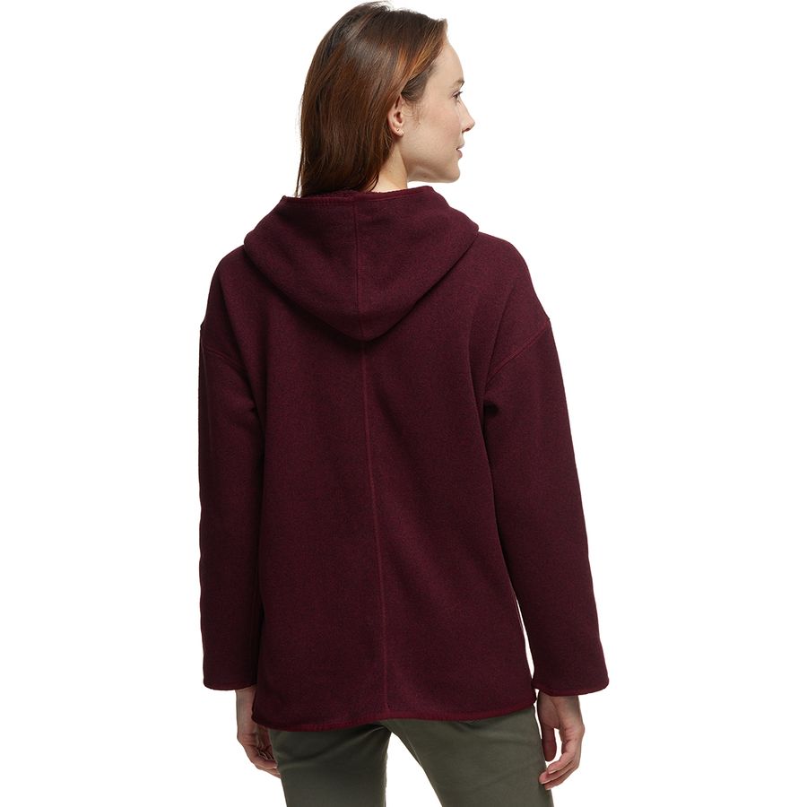 The north face crescent fleece hooded wrap Clearance