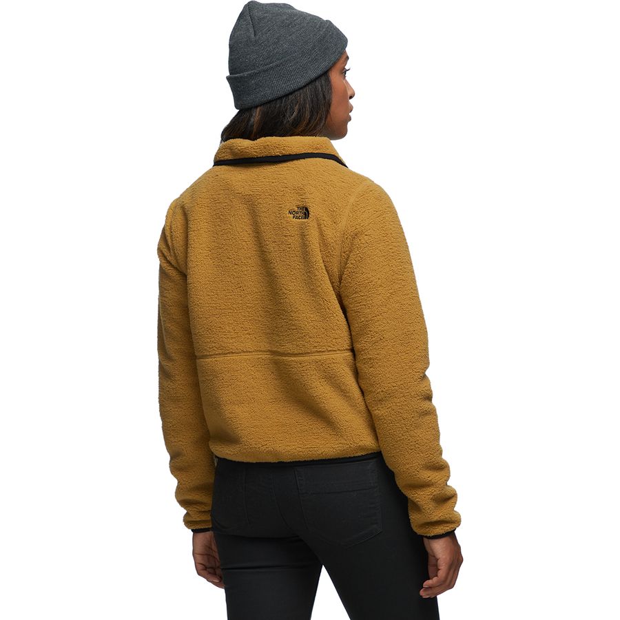 the north face dunraven sherpa crop