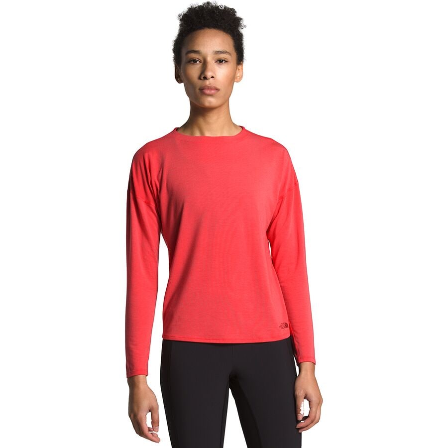 the north face women's long sleeve shirt