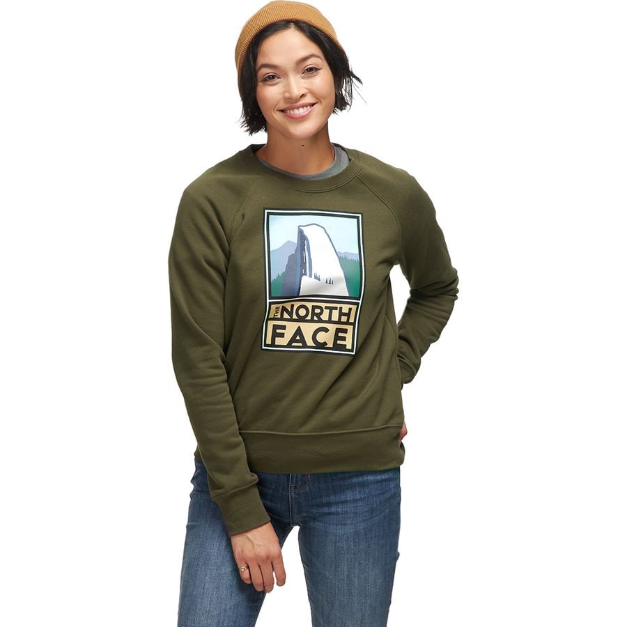 the north face women's sweatshirt