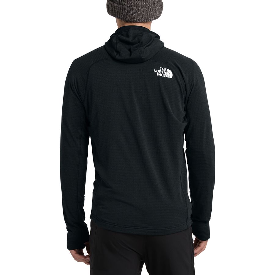 the north face summit l2 power grid lt hoodie