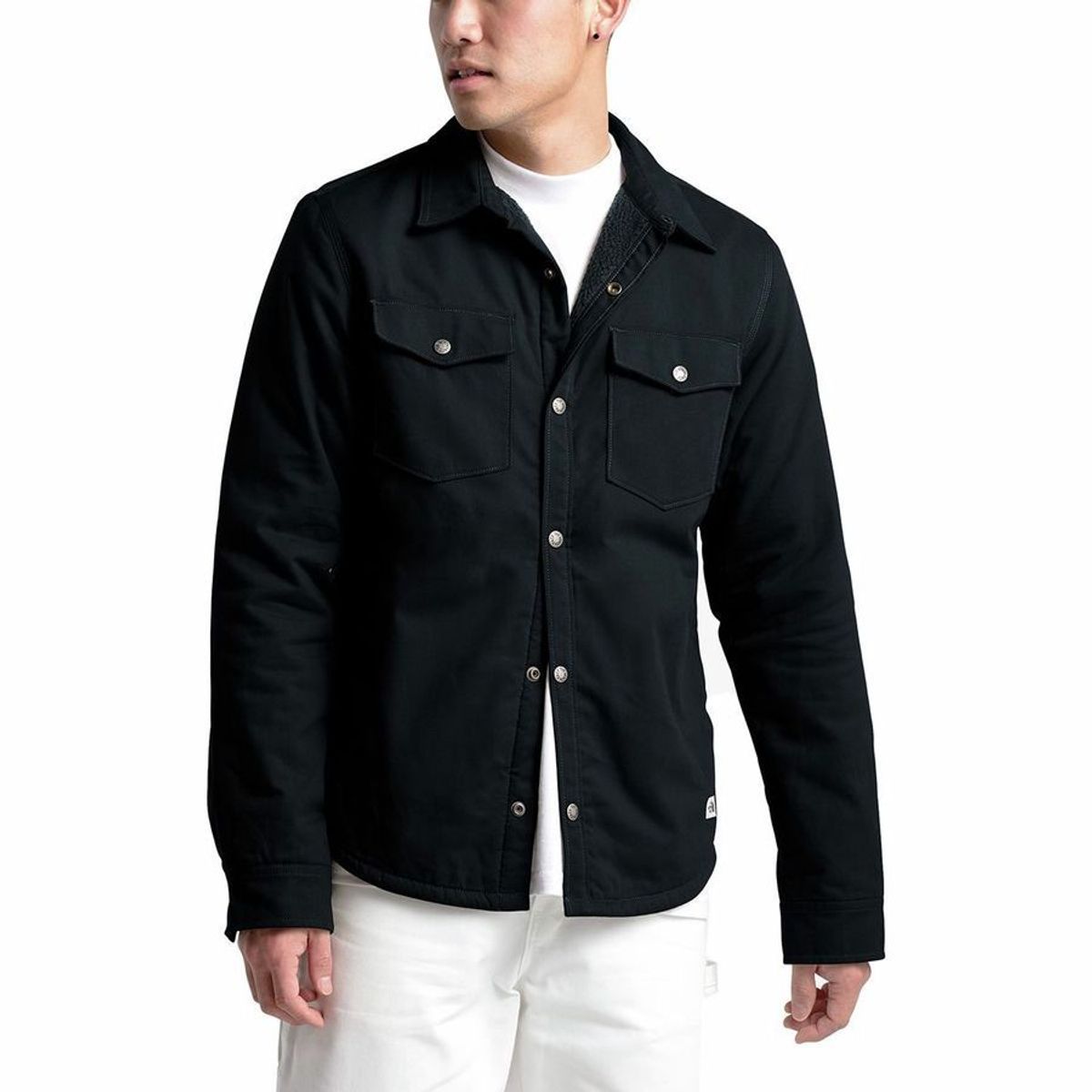 the north face campshire lined flannel shirt