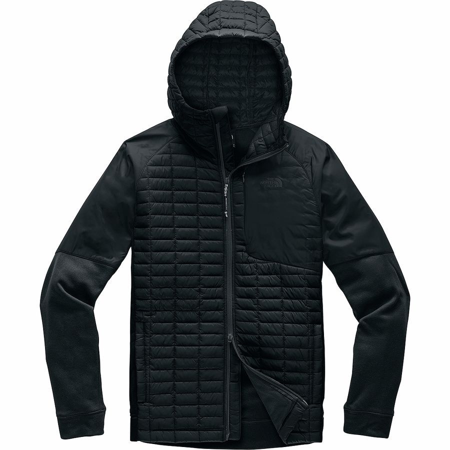 mens hooded thermoball jacket