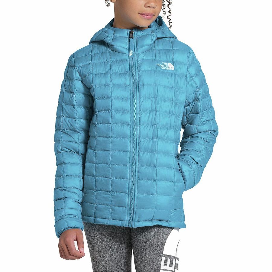 The North Face ThermoBall Eco Hooded Jacket - Girls' | Backcountry.com