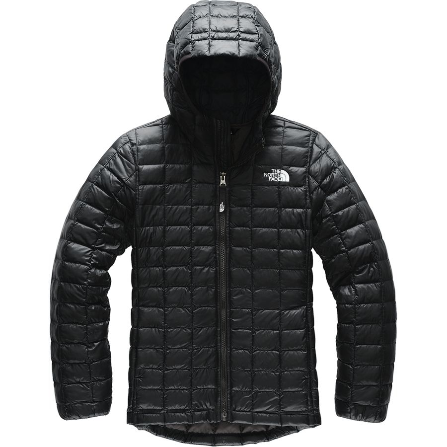The North Face - ThermoBall Eco Hooded Jacket - Girls' - Tnf Black