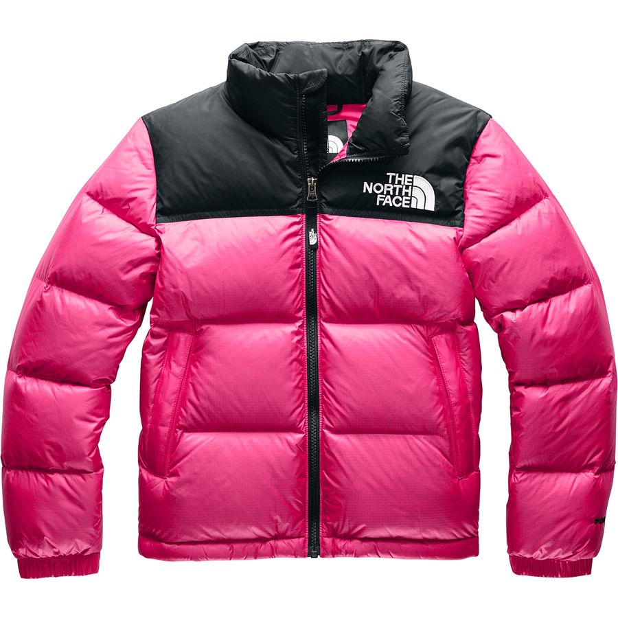 ladies pink north face jacket