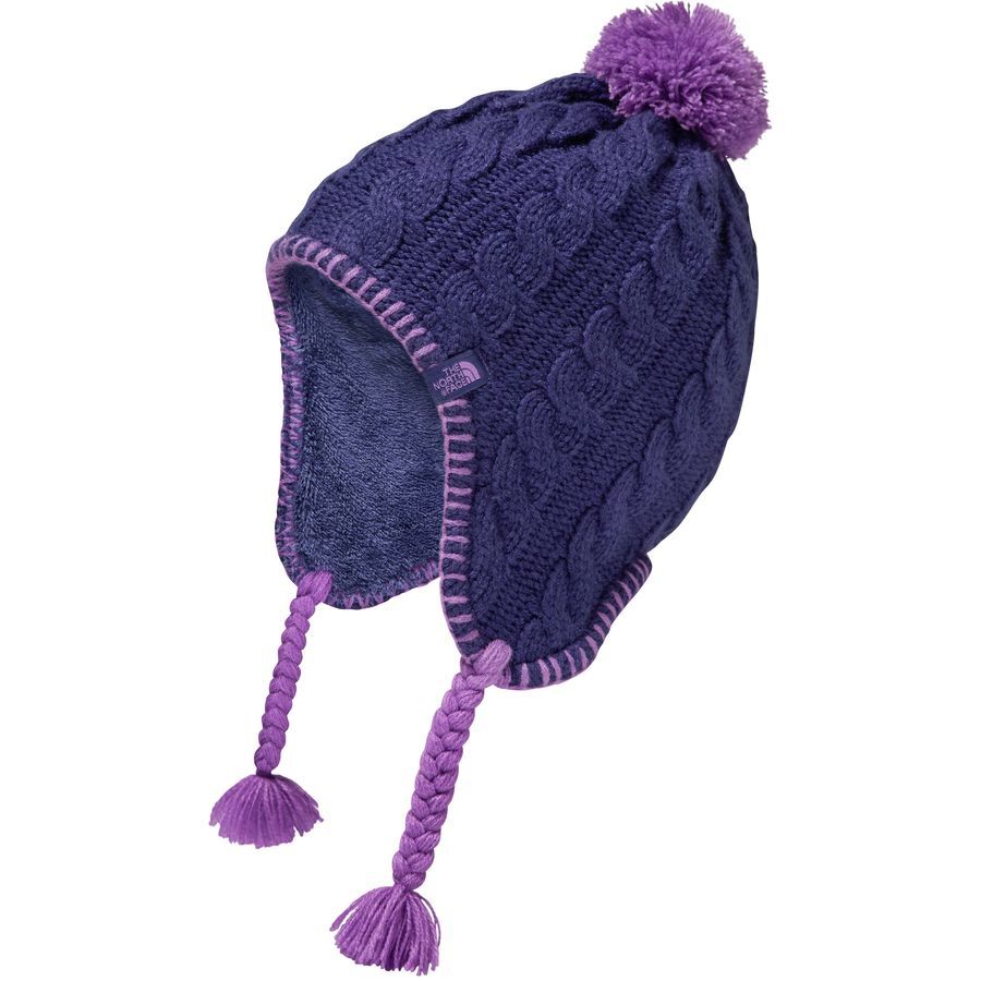 the north face beanie purple