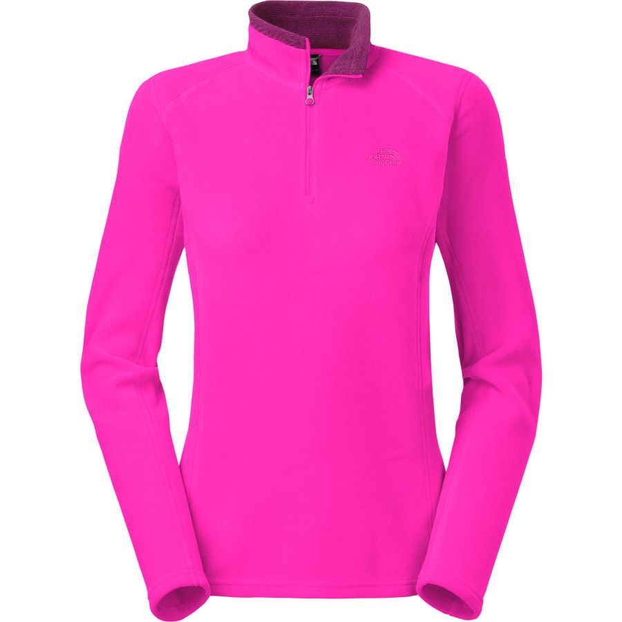 The North Face TKA 100 Microvelour Glacier 1/4Zip Fleece Pullover