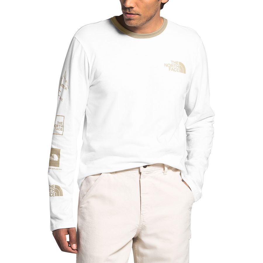 The North Face Long Sleeve LogoLution Ringer Tshirt Men's