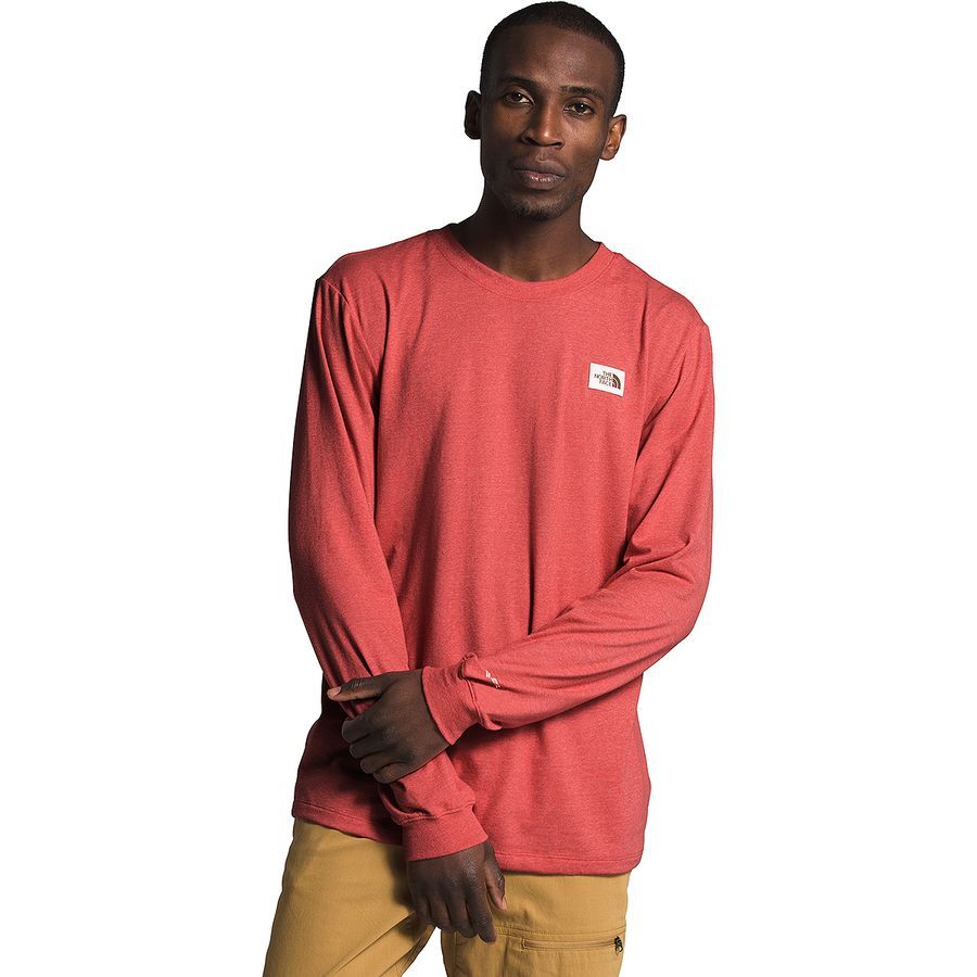 mens long sleeve t shirts north face