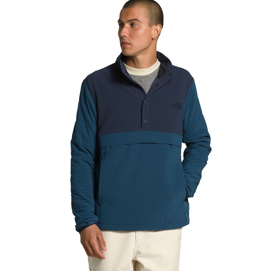navy blue north face jumper