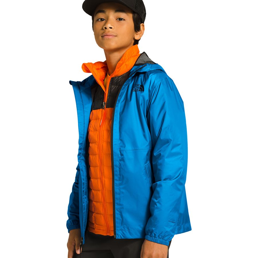 north face youth zipline rain jacket