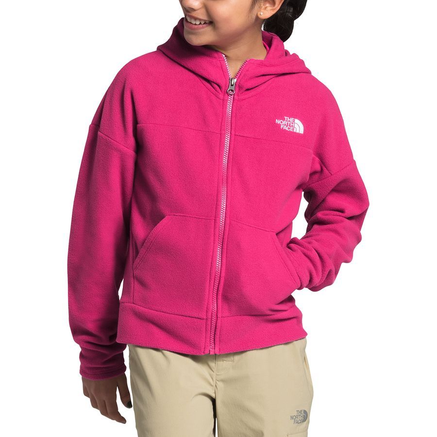 The North Face Glacier FullZip Hooded Fleece Jacket Girls