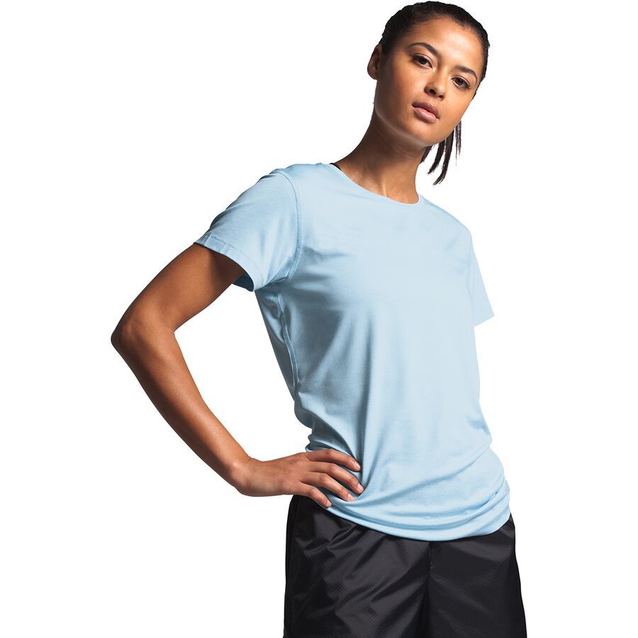 the north face women's workout short sleeve