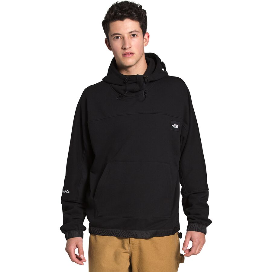 the north face black hoodie mens