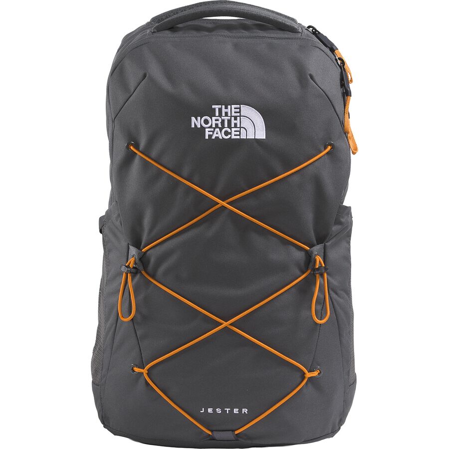 Рюкзак The North Face Jester 27.5L, цвет: Антрацитовый серый / Оранжевый