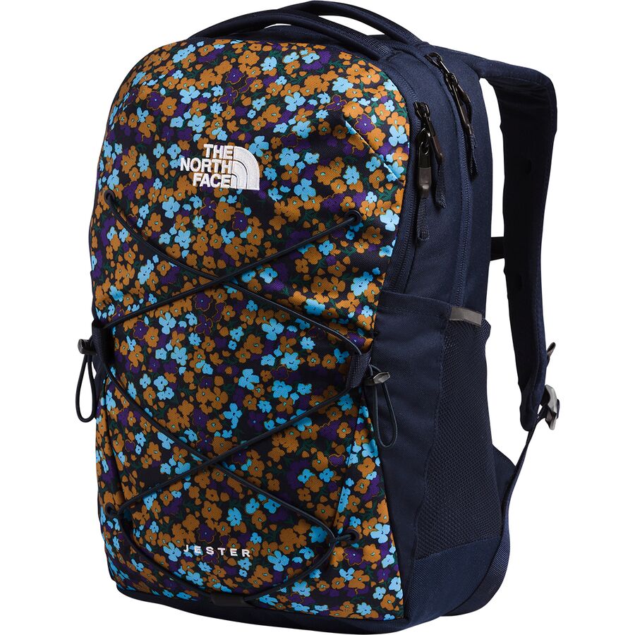 north face floral backpack